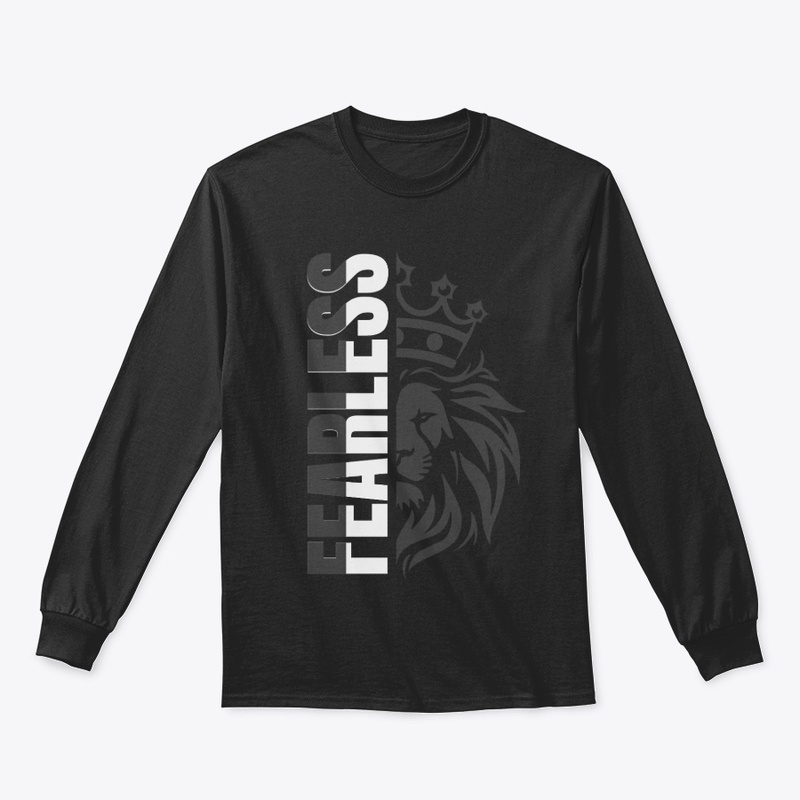  Fearless Lion (Gray)