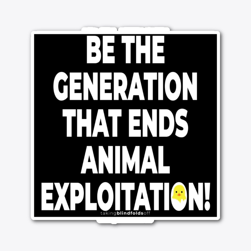 Vegan Activist #takingblindfoldsoff 4