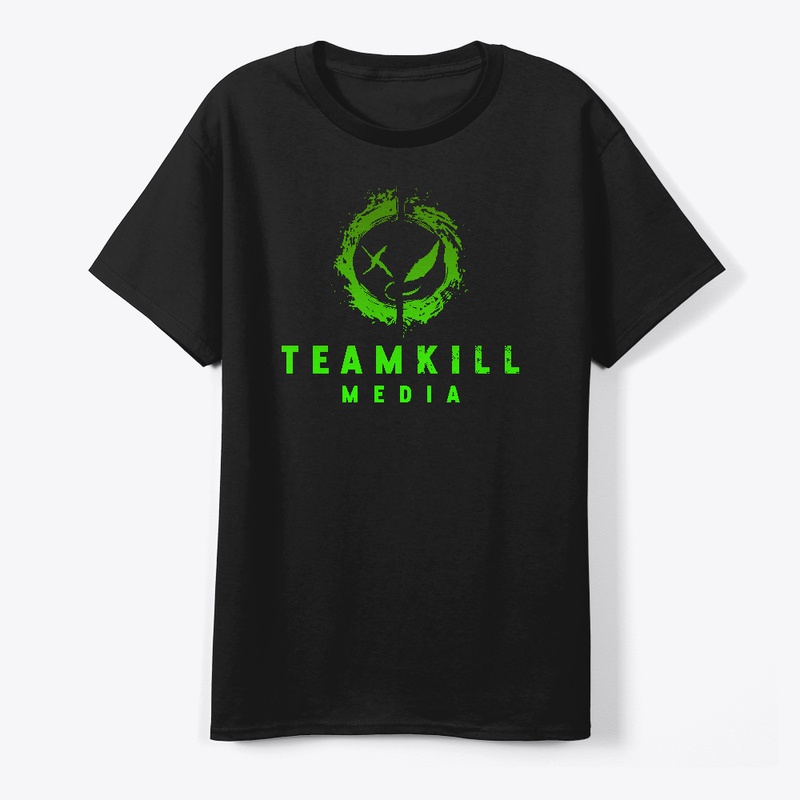 TeamKill Media Green Logo T-Shirt