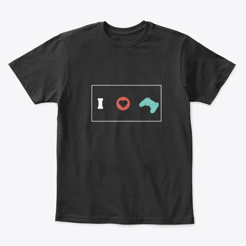 i love video games , heart