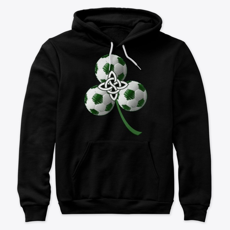 Soccer Ball Celtic Knot St Patricks Gift