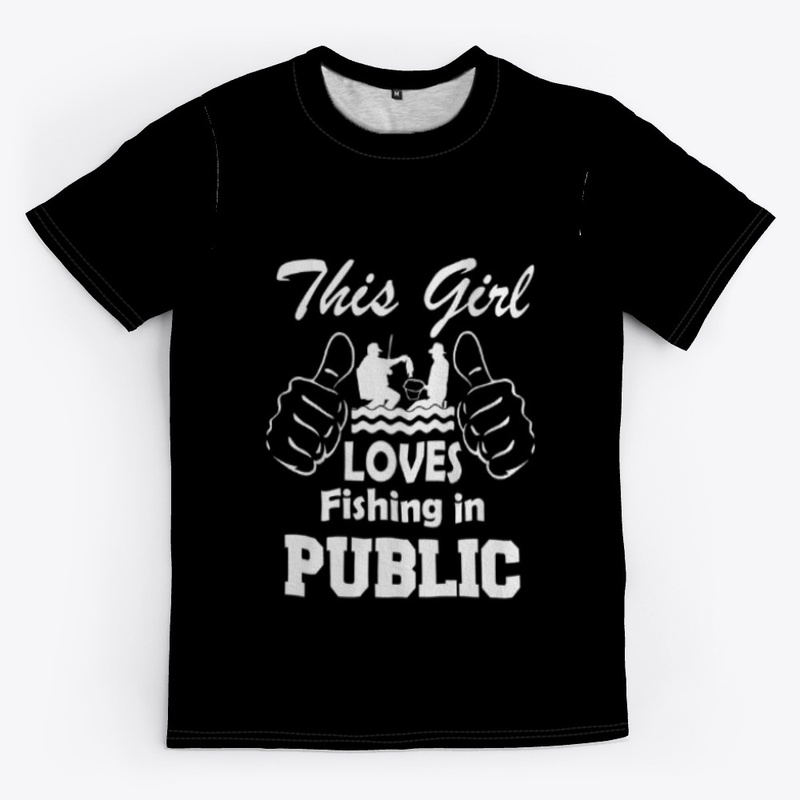 Fishing in public