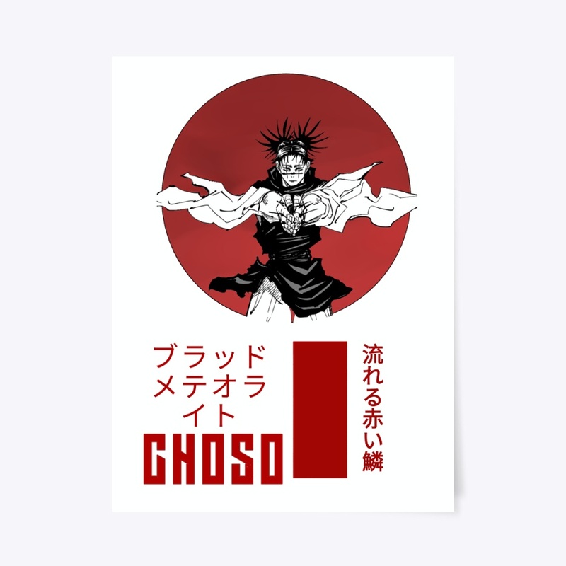 Choso Blood Circle Poster