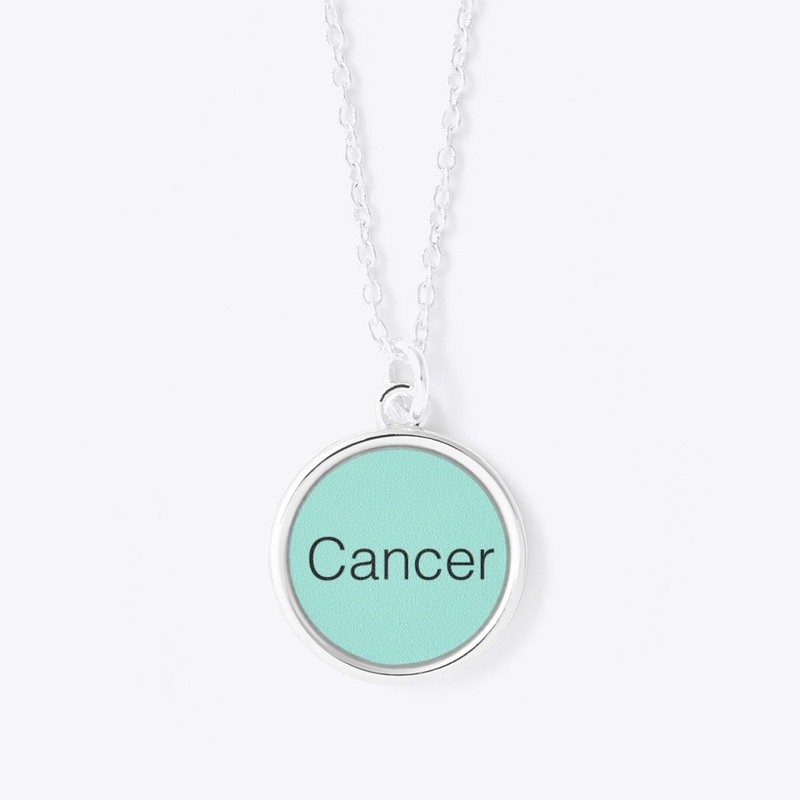 Zodiac Circle Pendant Cancer(WATER)