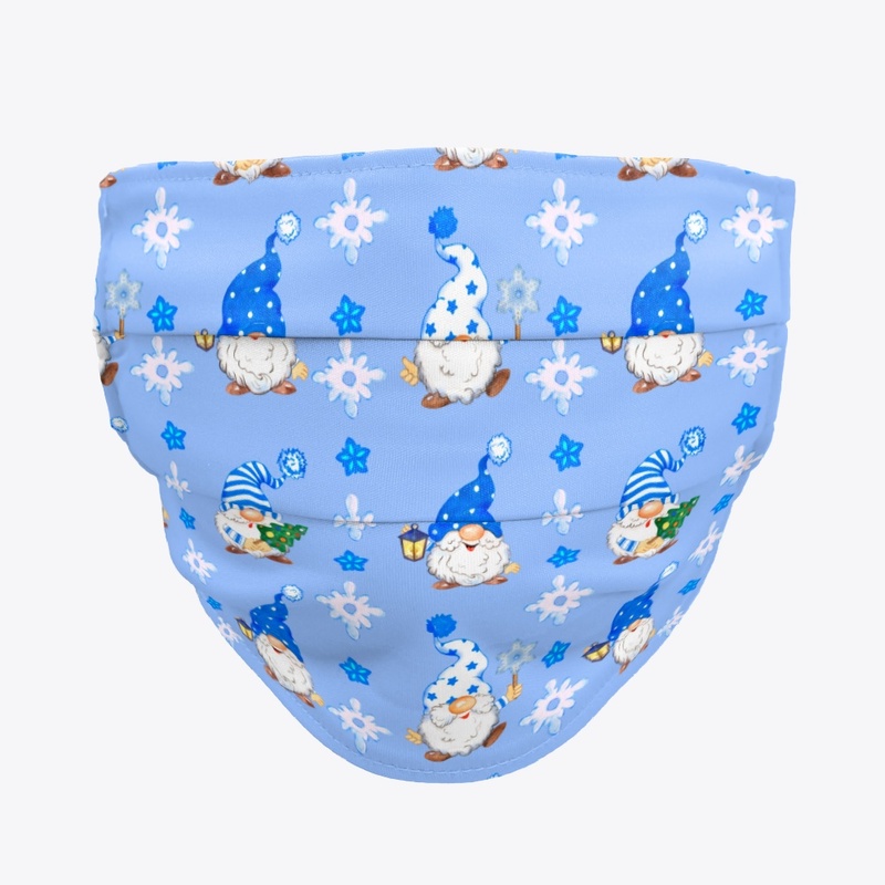 Gnomes in the snowflakes