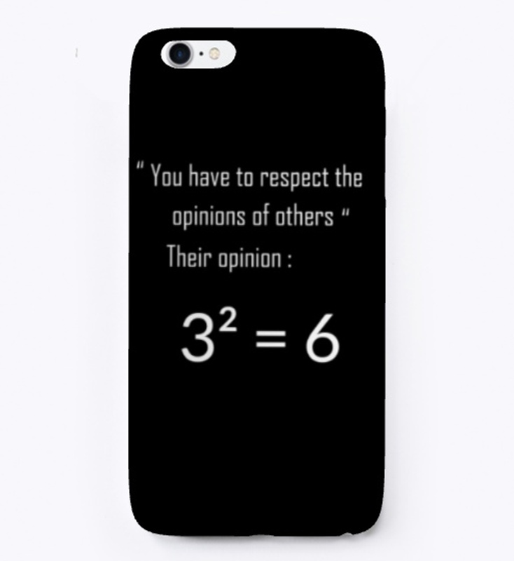 Respect the opinions of others