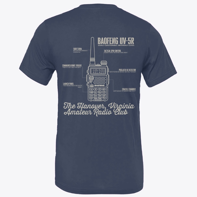 HVARC UV-5R Field Guide Tee