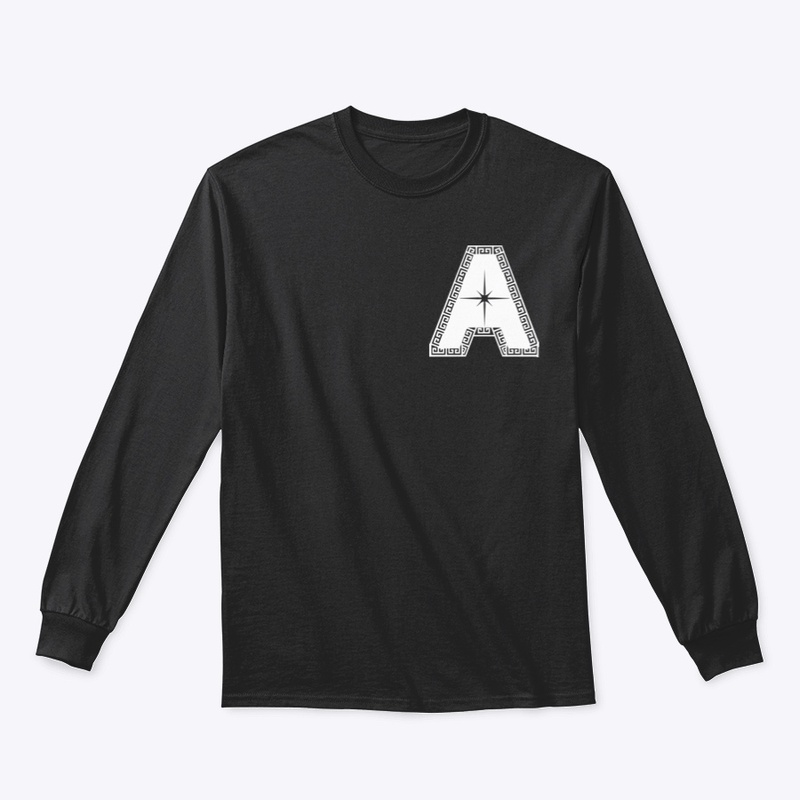 White Amblle A Long Sleeve Shirt