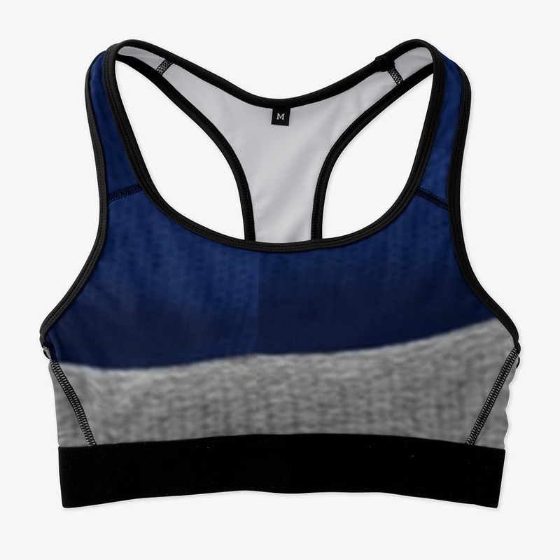 BLUE AND GRAY ALL OVER MATCHING APPAREL