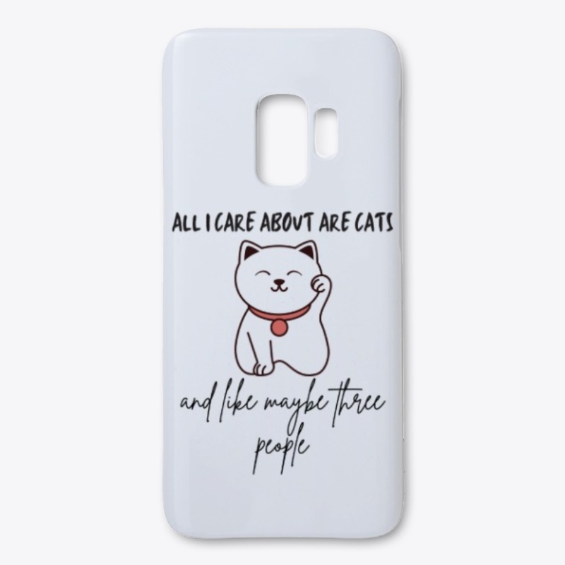 All I Care About Are Cats And 3 People