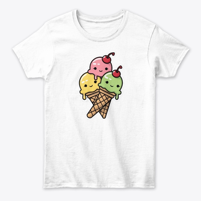 Happy Cones Ice Cream Design