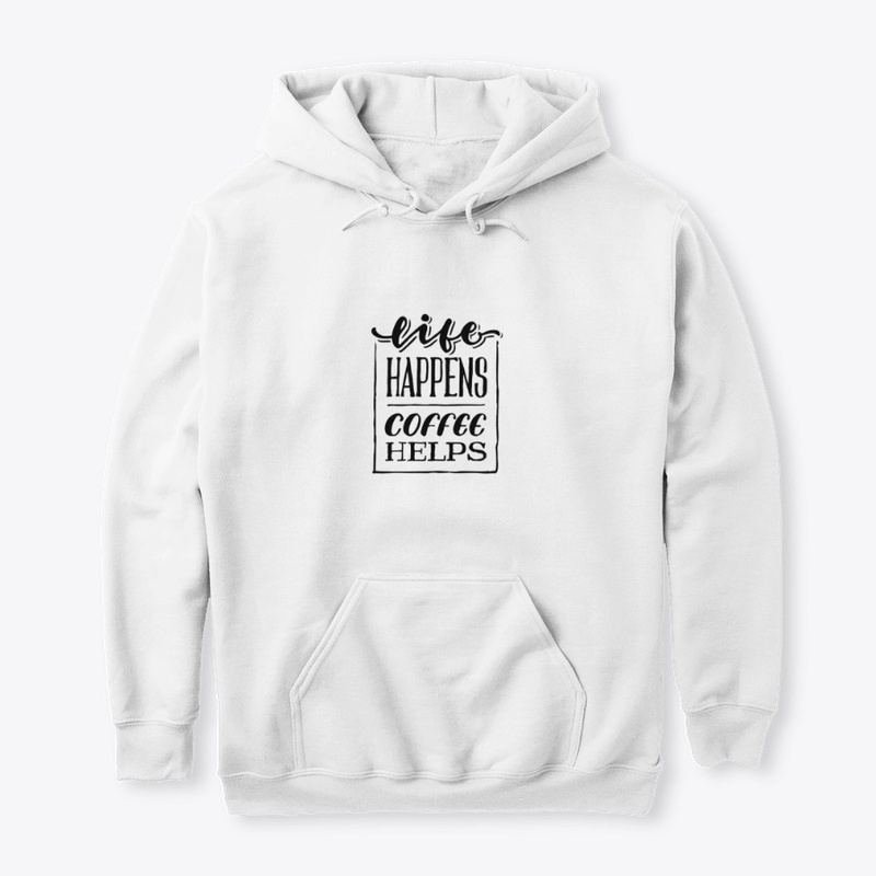 Life Happens Coffee Helps Funny Gift