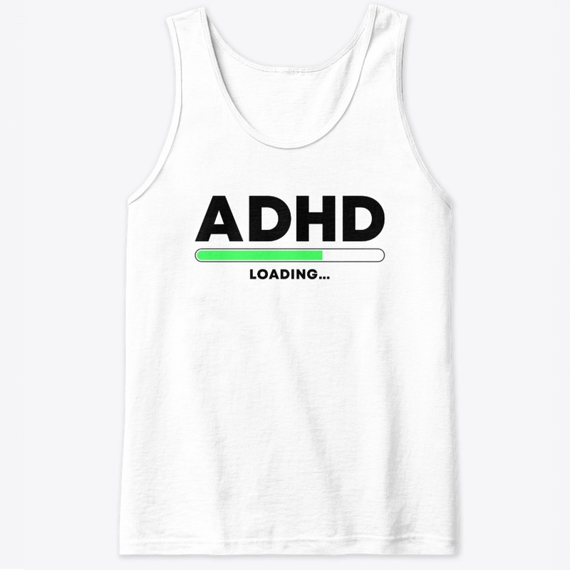 ADHD Loading... Black on White