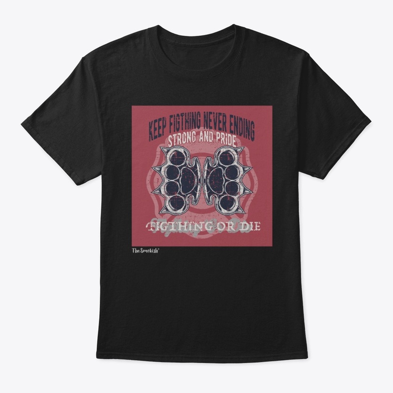 Футболка  TheSmokish Keep Figthing
