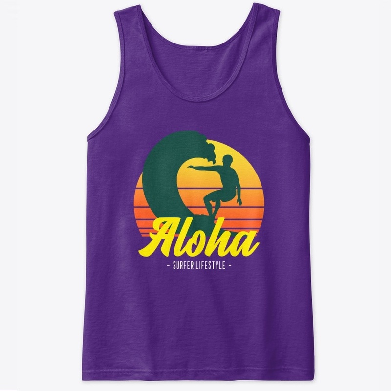 Aloha surfer lifestyle