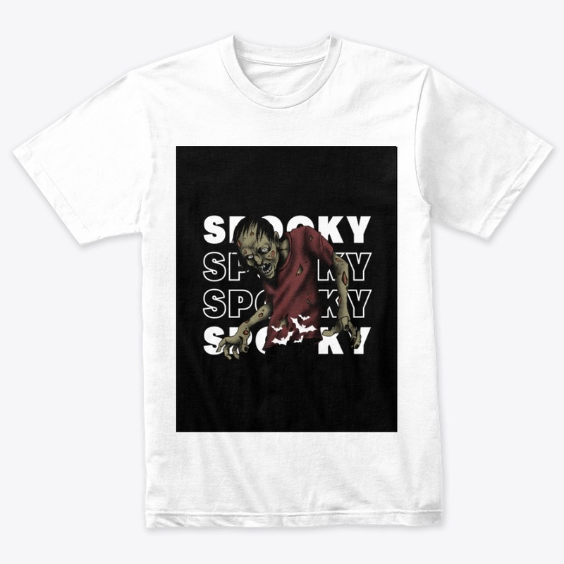 Zombie printed t-shirt vintage