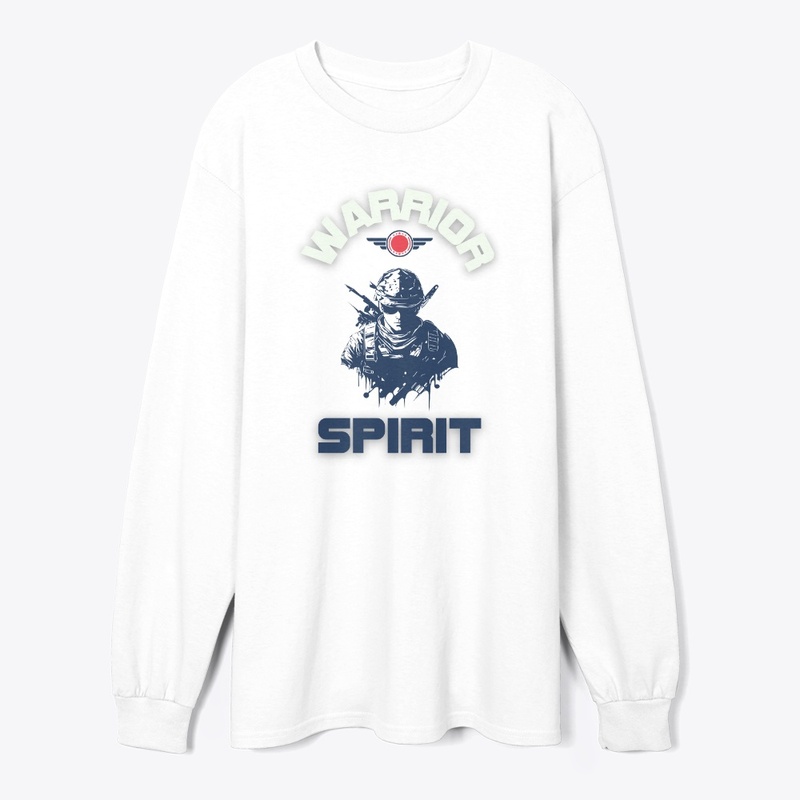 WARRIOR SPIRIT - Bold Patriotic Tee