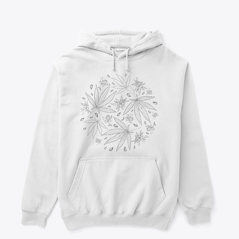 Sweater Pullover Weed Around