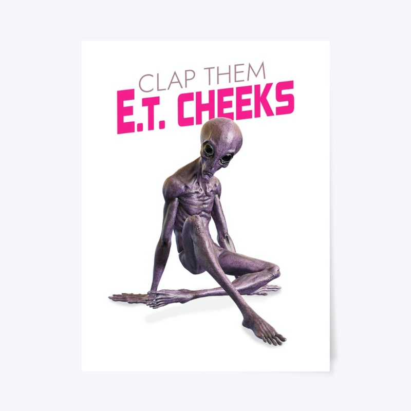 Storm Area 51 Clap Cheeks Funny Poster