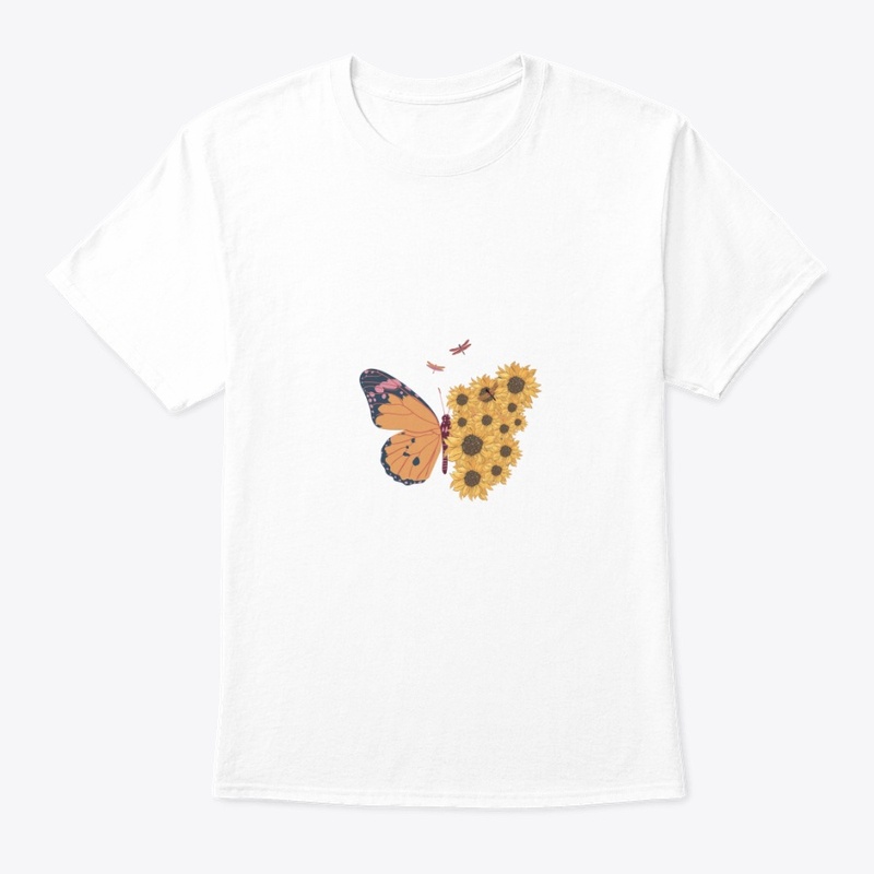 White Simple Nigeria Nature T Shirt