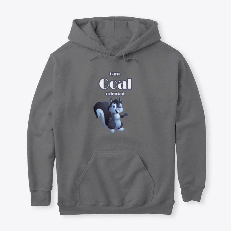 I am goal oriented- Cute squirrel 