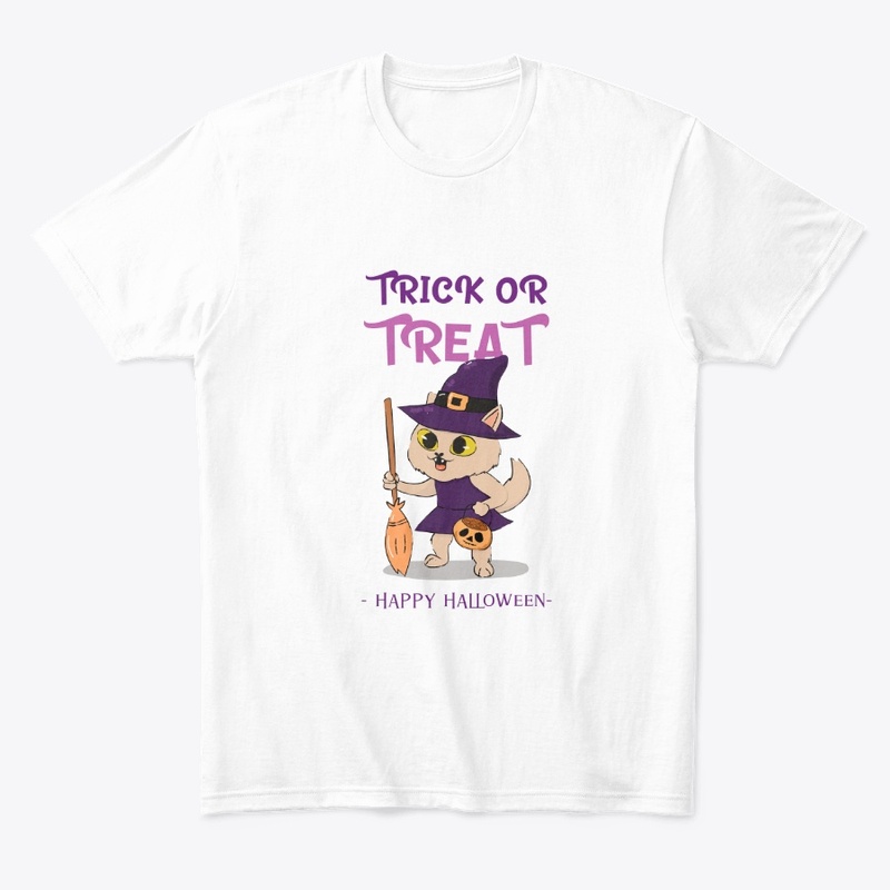 Trick or treat Kitty -  Halloween Design