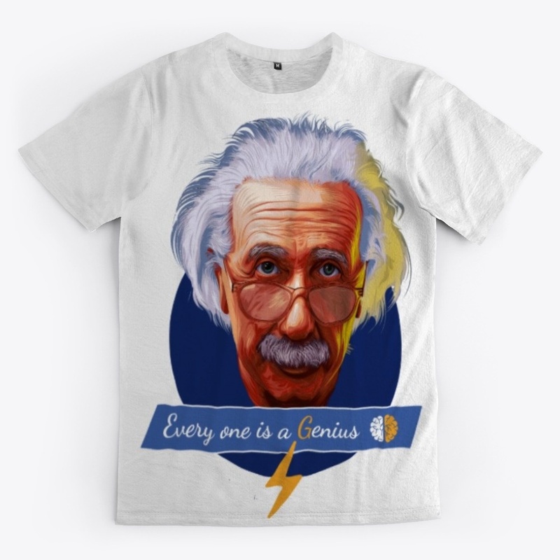 Albert Einstein Everyone is a genius 🧠