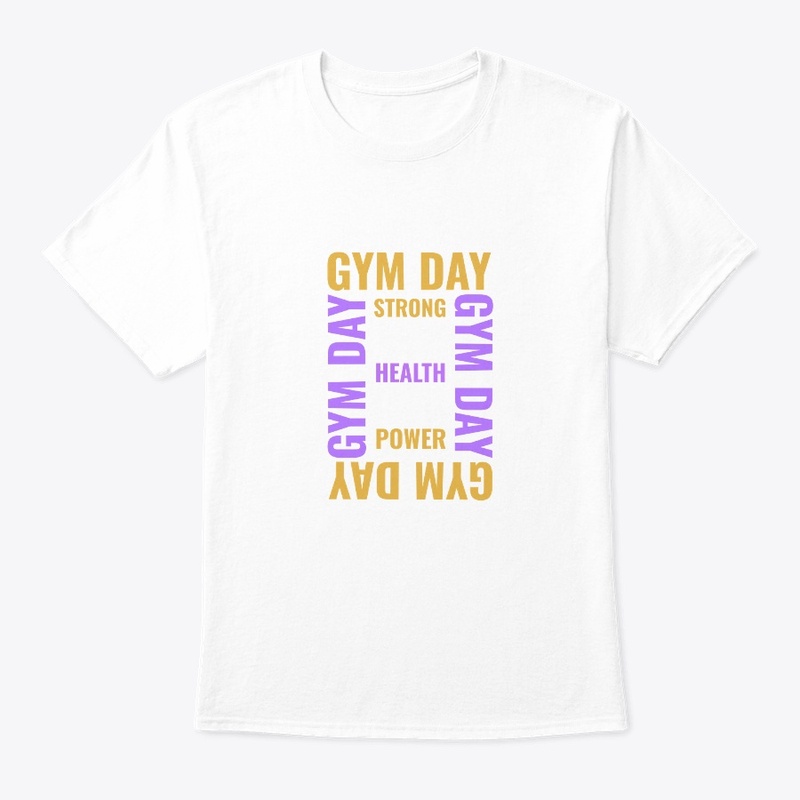 Gym day strong health power