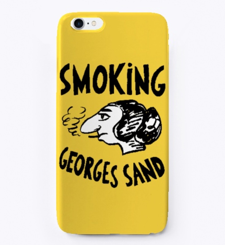 Tee shirt caricature Georges Sand