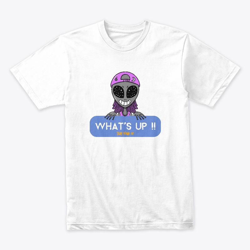 The Fab 10 "Alien What's up Logo"