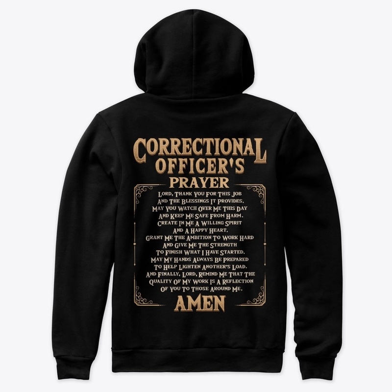 Proud Correctional Officer Gift Prayer