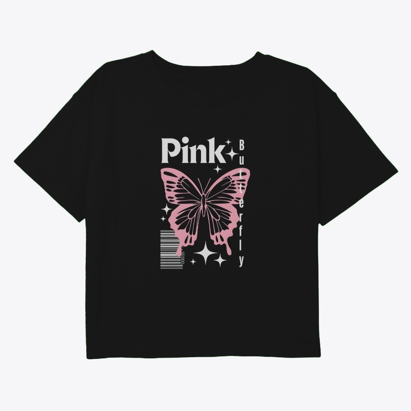 Pink butterfly 