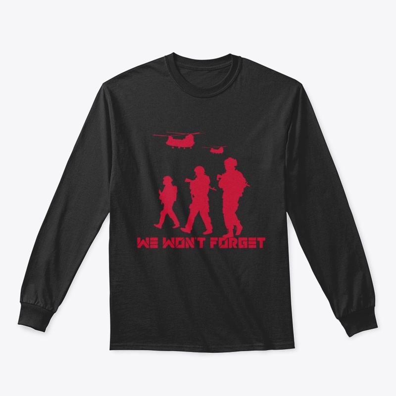 WE WON'T FORGET
