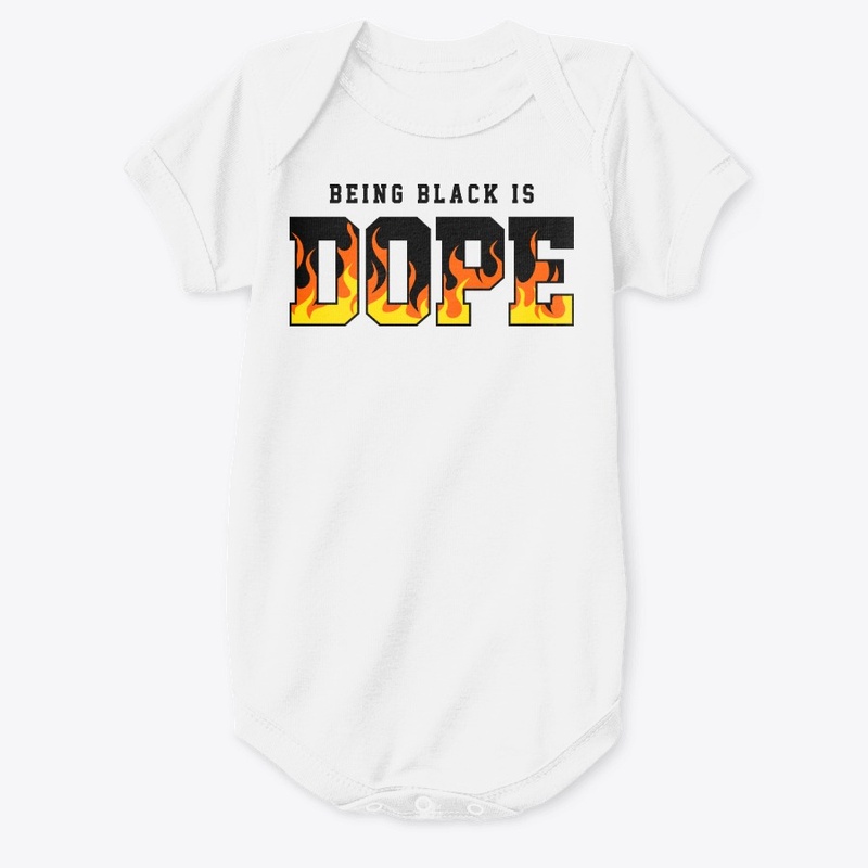 Black is Dope Flames