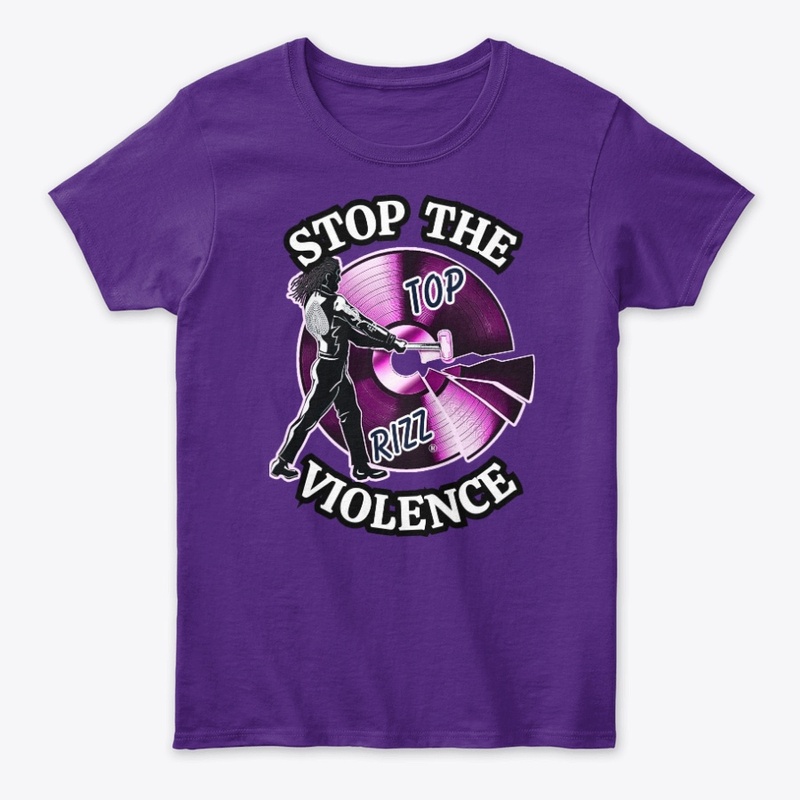 TOP RIZZ - STOP THE VIOLENCE - GOLD