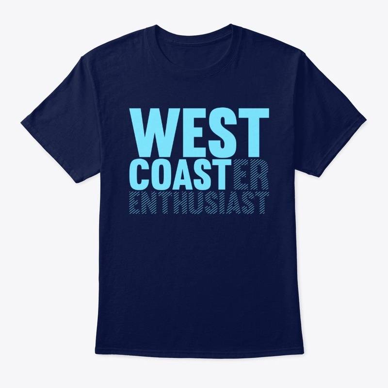 West Coaster Enthusiast Light Blue Print