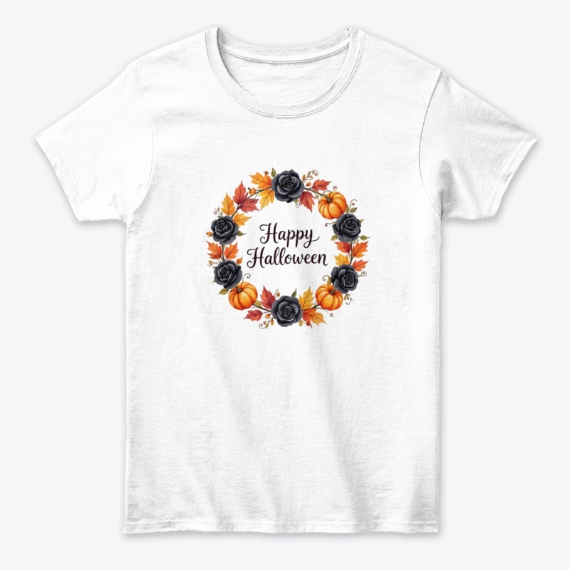 Haunting Harvest Wreath T-Shirt