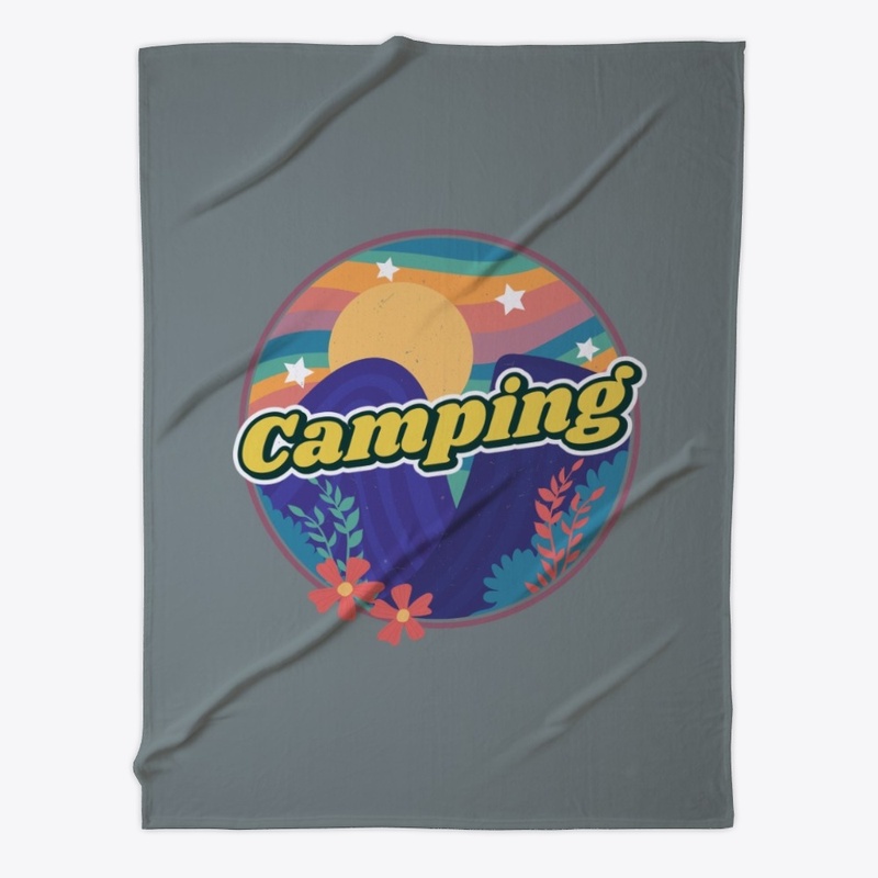 Camping Outdoors Stars Sunset Hills 
