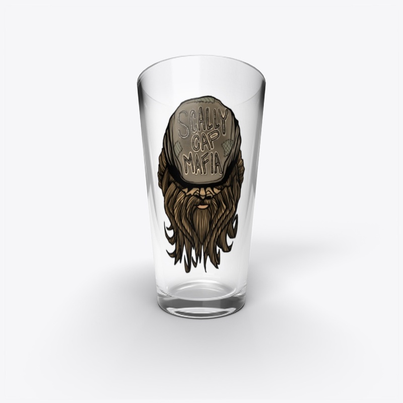 SCM Beardsman Pint Glass