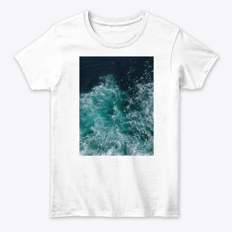 Cool ocean design backpack 