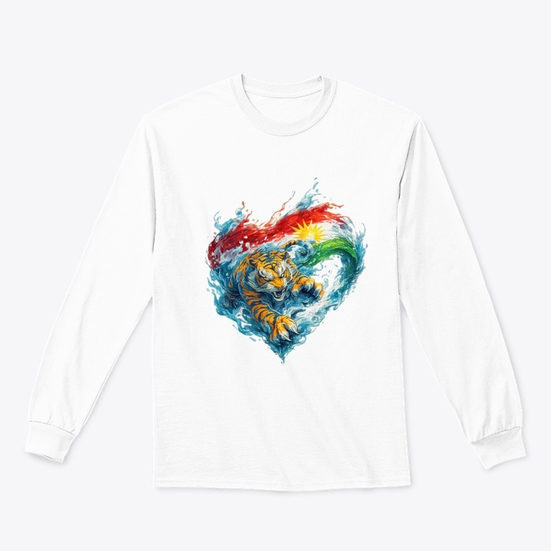 Kurdish Tiger Spirit  Heart of the Waves