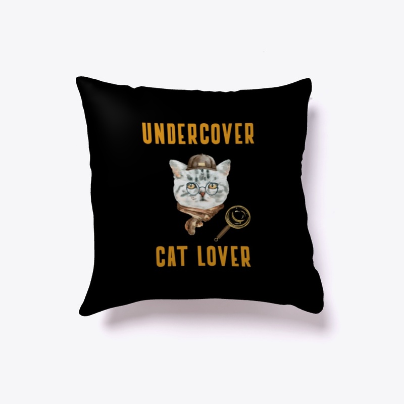 Undercover Cat Lover | Cat Design