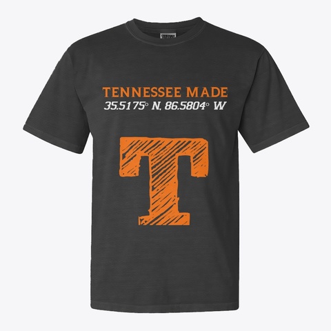 Tn Made Black Camiseta Front