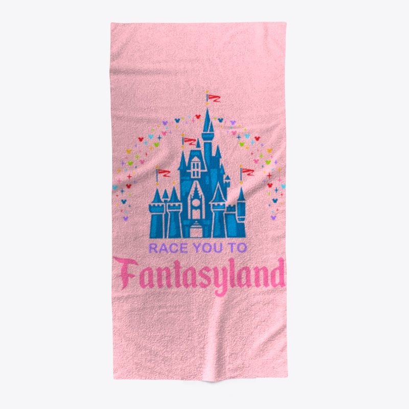 Race You To Fantasyland Pink