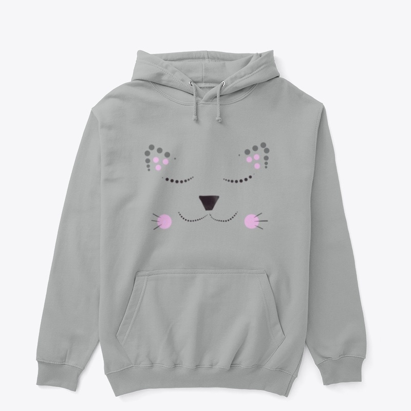 Cat Face dot art
