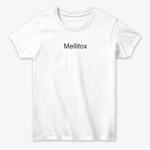 Order Online & Get Original Mellitox White T-Shirt Front