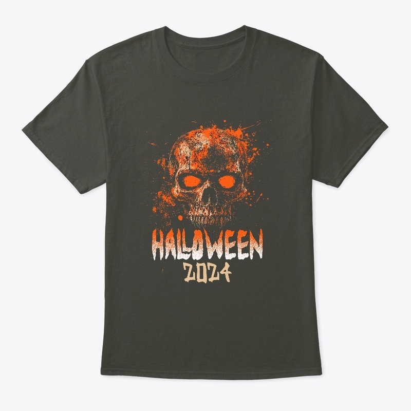 Halloween 2024 Skull Graphic Tee