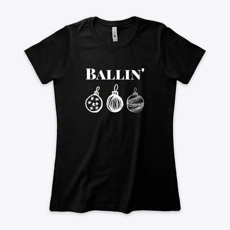 Ballin' - Christmas Ornament Design