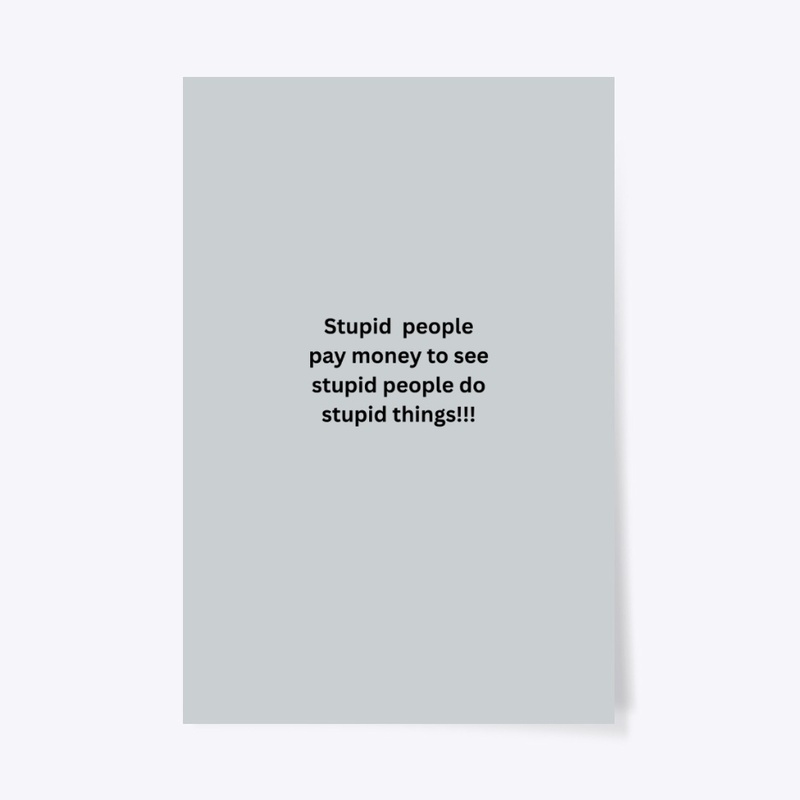 for those who like the idiots