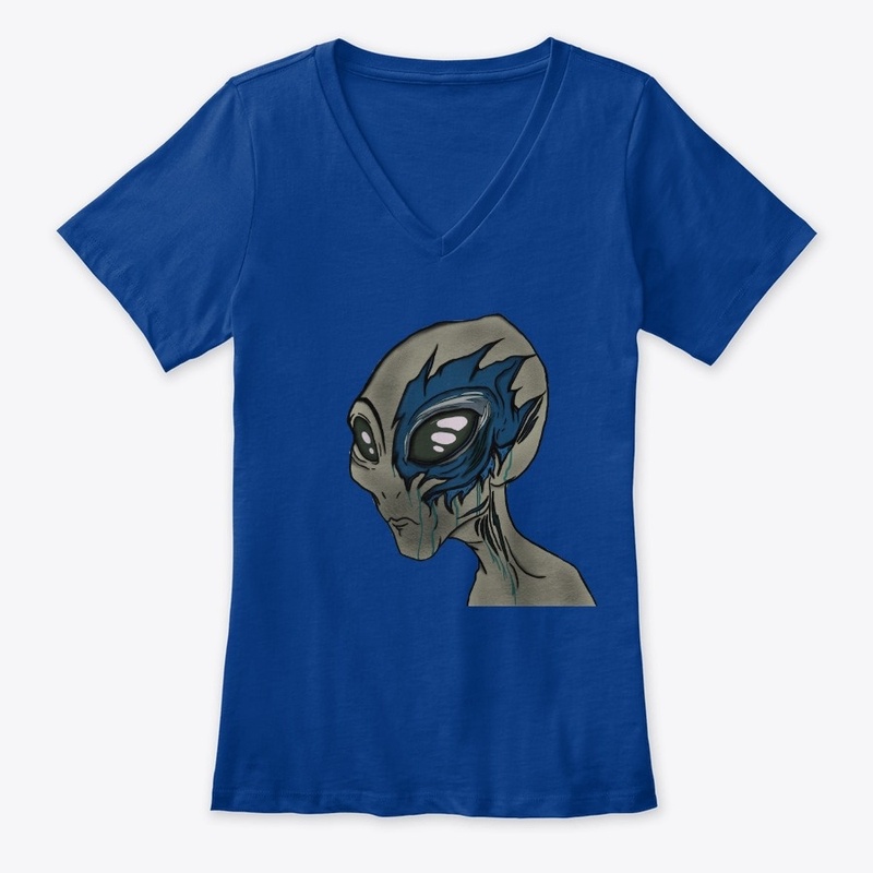 Navy Alien Head